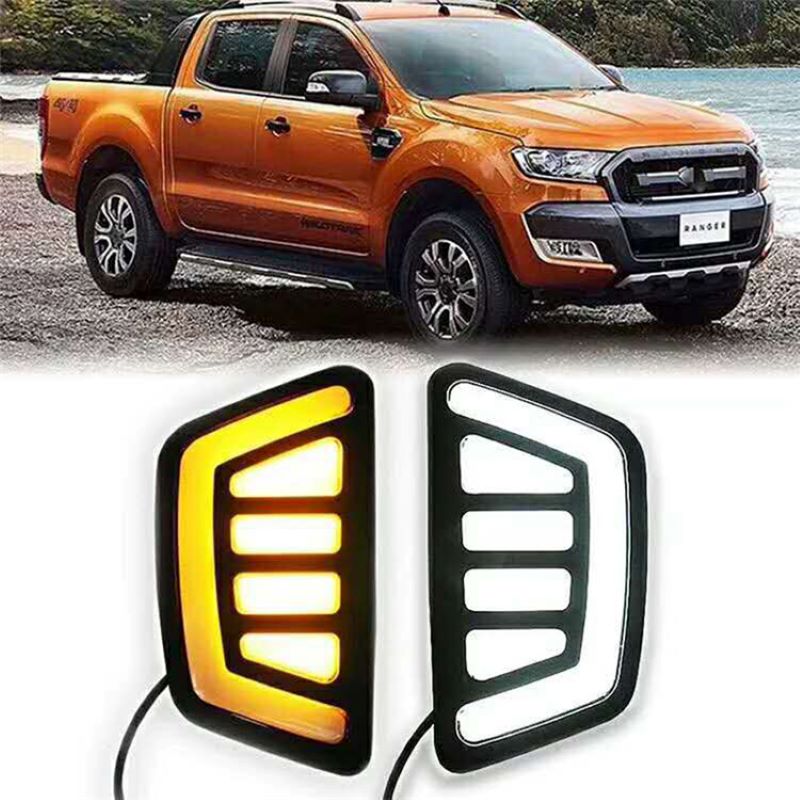 Daytime runnung light for Ford Ranger 2015~2017,Girlle with LED light for  Ford Ranger 2015~2017
